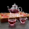 批發耐高溫高硼硅玻璃茶具